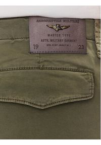 Aeronautica Militare Spodnie materiałowe 231PA1528CT3093 Zielony Tapered Fit. Kolor: zielony. Materiał: materiał, bawełna