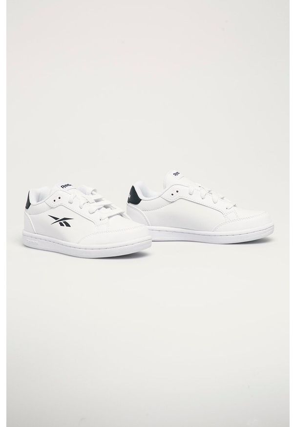 Reebok Classic - Buty dziecięce Royal Vector. Nosek buta: okrągły. Zapięcie: sznurówki. Kolor: biały. Materiał: guma. Model: Reebok Classic, Reebok Royal