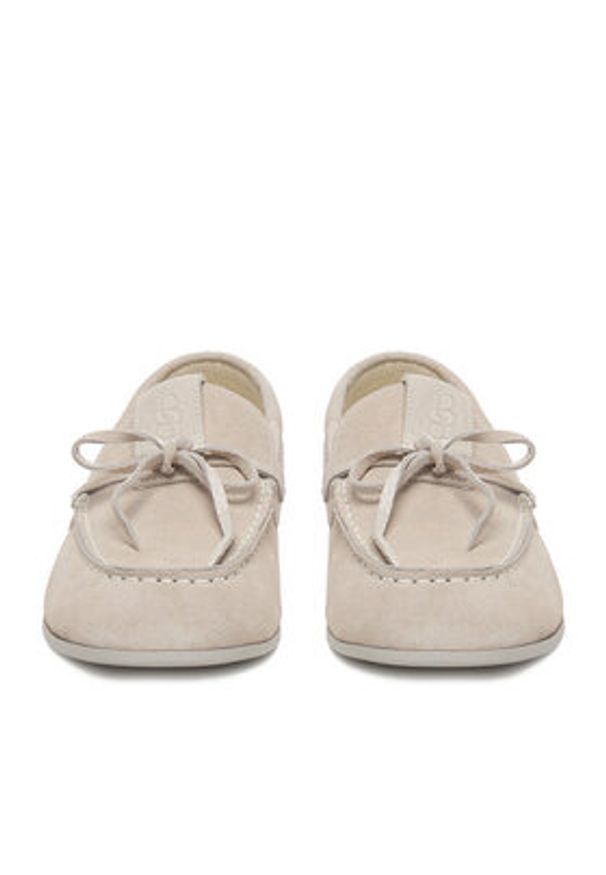 Badura Mokasyny EO-ADLEY-LT2308 Beżowy. Kolor: beżowy. Materiał: zamsz, skóra