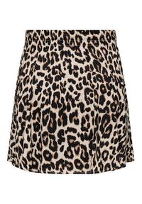 only - ONLY Spódnica mini 15322967 Brązowy Regular Fit. Kolor: brązowy. Materiał: wiskoza #6