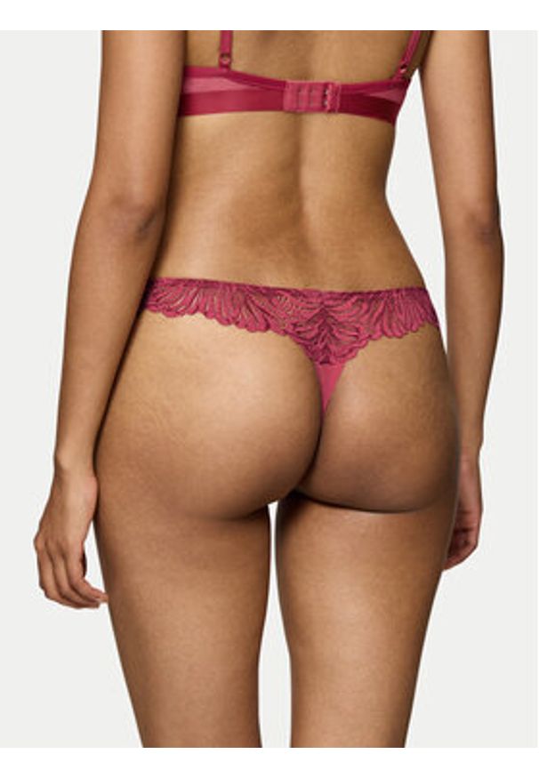 Triumph Stringi Pretty 10222212 Czerwony. Kolor: czerwony. Materiał: syntetyk