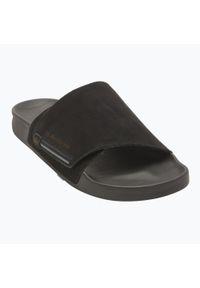 Klapki męskie Quiksilver Rivi Suede. Kolor: czarny