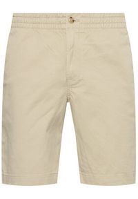 Polo Ralph Lauren Szorty materiałowe Prepster 710644995 Beżowy Classic Fit. Kolor: beżowy. Materiał: bawełna #3