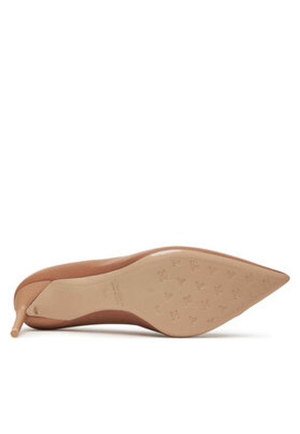 Max Mara Szpilki Phyllis 2524526191600 Różowy. Kolor: różowy. Materiał: skóra. Obcas: na szpilce