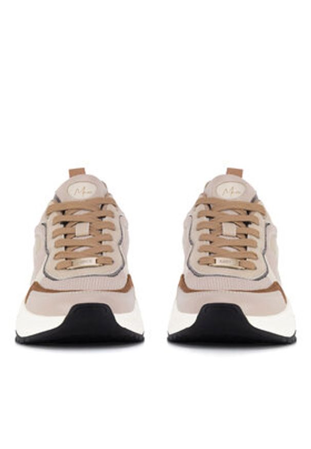 MEXX Sneakersy MI001009843W Beżowy. Kolor: beżowy. Materiał: skóra