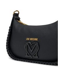 Love Moschino - LOVE MOSCHINO Torebka JC4128PP1MLJ0000 Czarny. Kolor: czarny. Materiał: skórzane