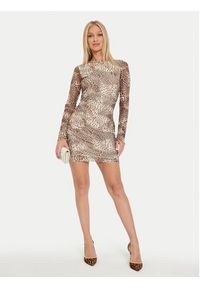 Guess Sukienka codzienna Adriana W4YK83 KBBF2 Kolorowy Slim Fit. Okazja: na co dzień. Materiał: syntetyk. Wzór: kolorowy. Typ sukienki: proste. Styl: casual #2