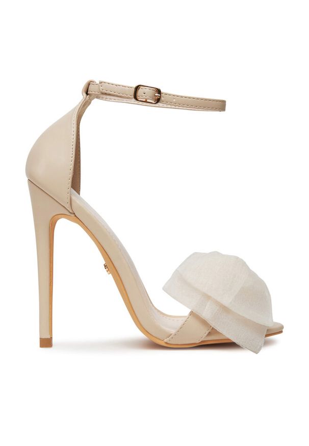 Sandały DeeZee. Kolor: beżowy