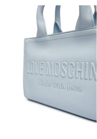 Love Moschino - LOVE MOSCHINO Torebka JC4044PP1OLE0701 Błękitny. Kolor: niebieski. Materiał: skórzane #3