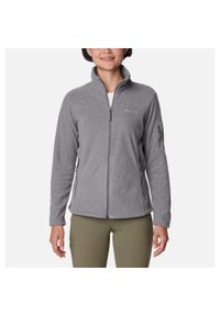columbia - Polar damski Columbia Fast Trek II Jacket. Kolor: szary. Materiał: polar. Sport: turystyka piesza