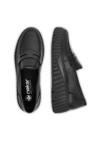 Rieker Półbuty N2562-00 Czarny. Kolor: czarny. Materiał: skóra #6