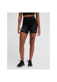 Damskie szorty bezszwowe Hummel Shaping. Kolor: czarny. Sport: fitness