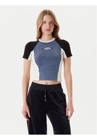 Guess Sweter W5YR44 Z2YJ2 Granatowy Regular Fit. Kolor: niebieski. Materiał: wiskoza