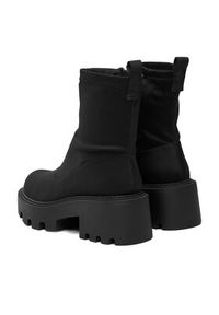 DeeZee Botki 67091-8 Czarny. Kolor: czarny. Materiał: materiał #4