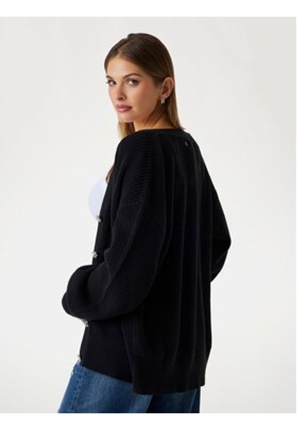 Guess Sweter 176623 Czarny Classic Fit. Kolor: czarny