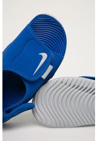 Nike Kids - Sandały dziecięce Sunray Adjust 5 V2. Zapięcie: rzepy. Kolor: niebieski. Materiał: syntetyk, materiał. Wzór: gładki #4
