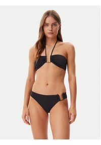 Calvin Klein Swimwear Dół od bikini KW0KW02810 Czarny. Kolor: czarny. Materiał: syntetyk #4