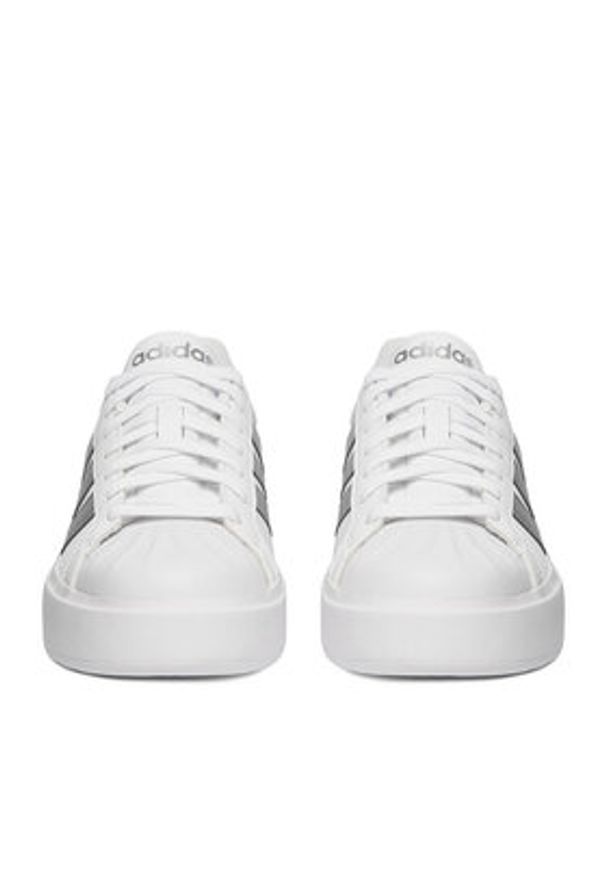 Adidas - adidas Sneakersy CEO-STREETTALK BOLD KJ3857 Biały. Kolor: biały. Materiał: skóra, materiał