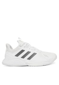 Adidas - adidas Buty halowe Court Flight Shoes KI8047 Biały. Kolor: biały. Materiał: skóra #1