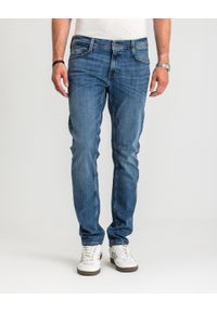 Męskie Spodnie Jeansowe Mustang Oregon Slim Denim Blue 1015042 5000 583 #7