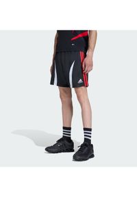 Adidas - adidas Szorty sportowe adicolor Teamgeist KD5871 Czarny Regular Fit. Kolor: czarny. Materiał: syntetyk. Styl: sportowy #1