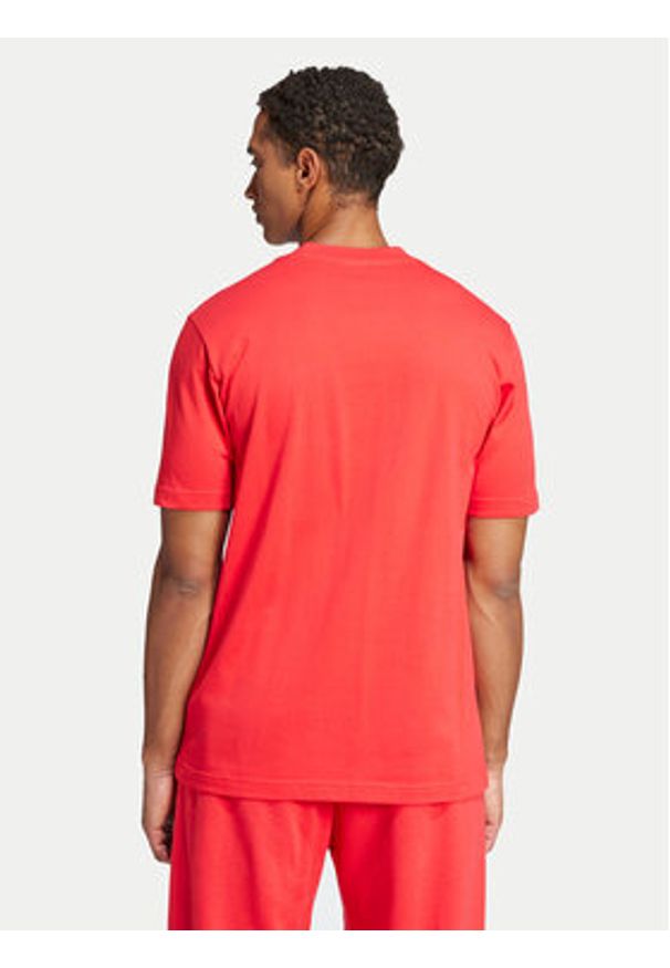 Adidas - adidas T-Shirt Essentials Big Logo JE8934 Czerwony Regular Fit. Kolor: czerwony. Materiał: bawełna