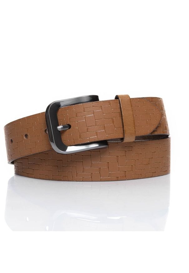 Mustang - MUSTANG PASEK SKÓRZANY SOPO-MUS098 661 40mm Ledergürtel (RK 2647A). Materiał: skóra. Wzór: paski. Styl: klasyczny, elegancki