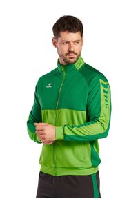 ERIMA - Kurtka Erima Worker Six Wings. Kolor: zielony. Sport: fitness