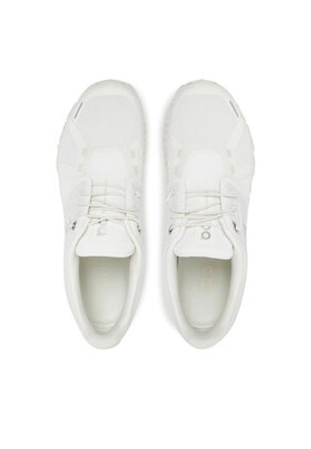 On Sneakersy Cloud 6 3MF10071200 Biały. Kolor: biały. Materiał: materiał