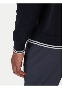 BOSS Sweter K_Zone CN 50541938 Granatowy Regular Fit. Kolor: niebieski. Materiał: bawełna