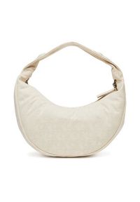 Calvin Klein Torebka Ckj Monogram Pinched Medium Shou LV04F3206G Écru #3