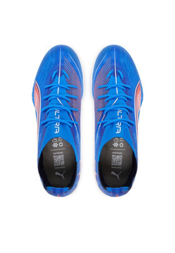 Puma Buty do piłki nożnej Ultra 6 Pro Court 108550 01 Niebieski. Kolor: niebieski. Materiał: materiał, syntetyk