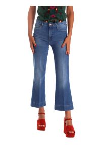 Wrangler - WRANGLER CROPPED FLARE DAMSKIE SPODNIE JEANSOWE JEANSY RETRO VIBES W230BG39W. Styl: retro