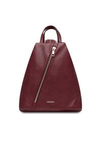 Lasocki Plecak LSK-K-017-06 Bordowy. Kolor: czerwony. Materiał: materiał #3