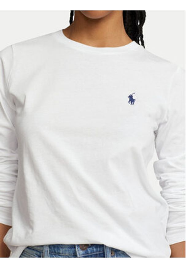 Polo Ralph Lauren Bluzka 211898699001 Biały Regular Fit. Typ kołnierza: polo. Kolor: biały. Materiał: bawełna