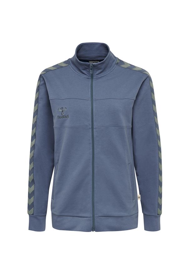 Bluza damska Hummel zip Lmove Classic. Kolor: wielokolorowy, niebieski, turkusowy. Sezon: zima. Sport: fitness, piłka ręczna