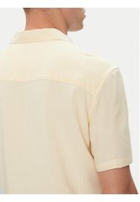Blend Koszula 20716363 Beżowy Regular Fit. Kolor: beżowy. Materiał: wiskoza