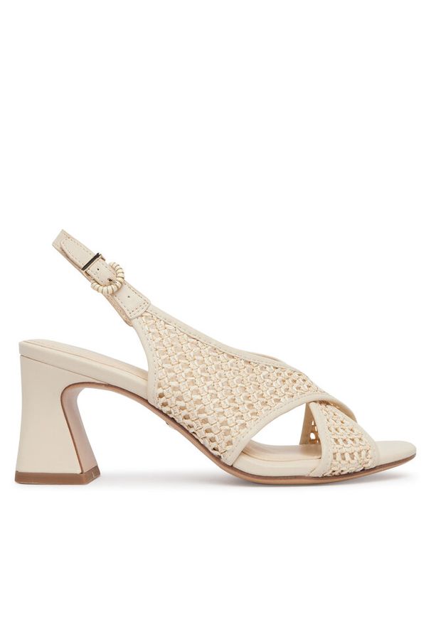 Sandały Tamaris. Kolor: kremowy