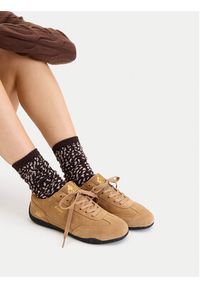 Kappa Sneakersy EO-V12-1128(W) Beżowy. Kolor: beżowy. Materiał: skóra, zamsz #9