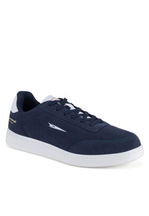Sprandi Sneakersy V5-6437 Granatowy. Kolor: niebieski. Materiał: syntetyk, materiał