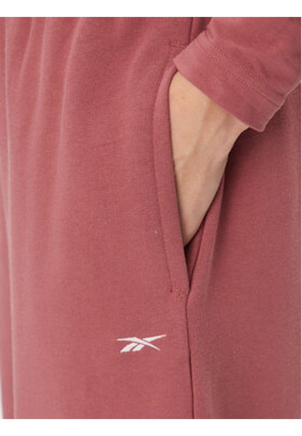 Reebok Spodnie dresowe Classics IL4648 Różowy Regular Fit. Kolor: różowy. Materiał: dresówka, bawełna