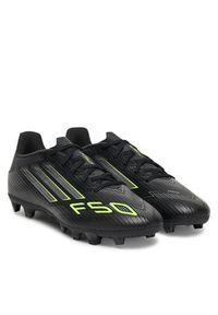 Adidas - adidas Buty do piłki nożnej F50 Club Firm/Multi-Ground Boots JI0047 Czarny. Kolor: czarny. Materiał: skóra #3
