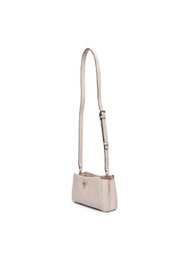 Guess Torebka Tisha HWPD77 64120 Beżowy. Kolor: beżowy. Materiał: skórzane