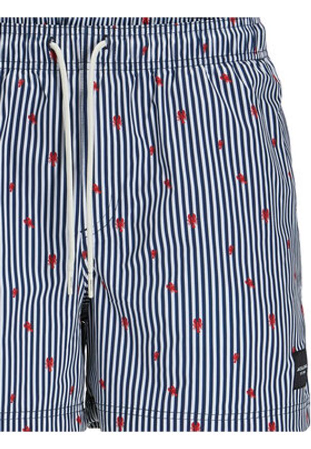 Jack & Jones Szorty kąpielowe Maui 12272933 Granatowy Regular Fit. Kolor: niebieski. Materiał: syntetyk