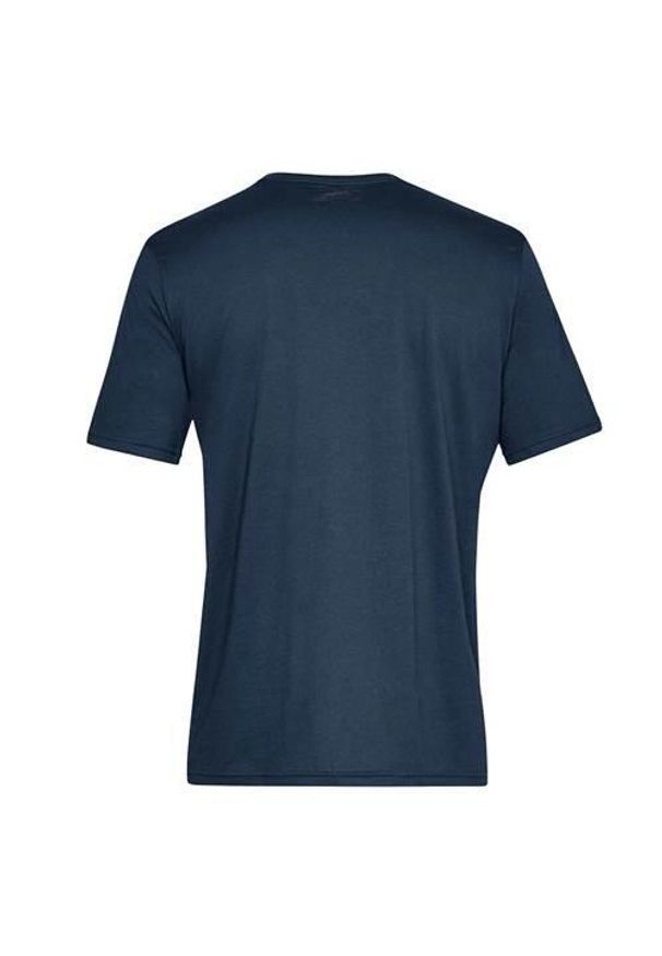 Koszulka sportowa męska Under Armour Sportstyle Left Chest. Kolor: niebieski. Długość rękawa: krótki rękaw. Długość: krótkie