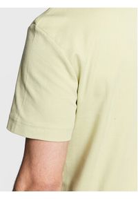 Calvin Klein T-Shirt Micro Logo Interlock K10K109894 Zielony Regular Fit. Kolor: zielony. Materiał: bawełna #3