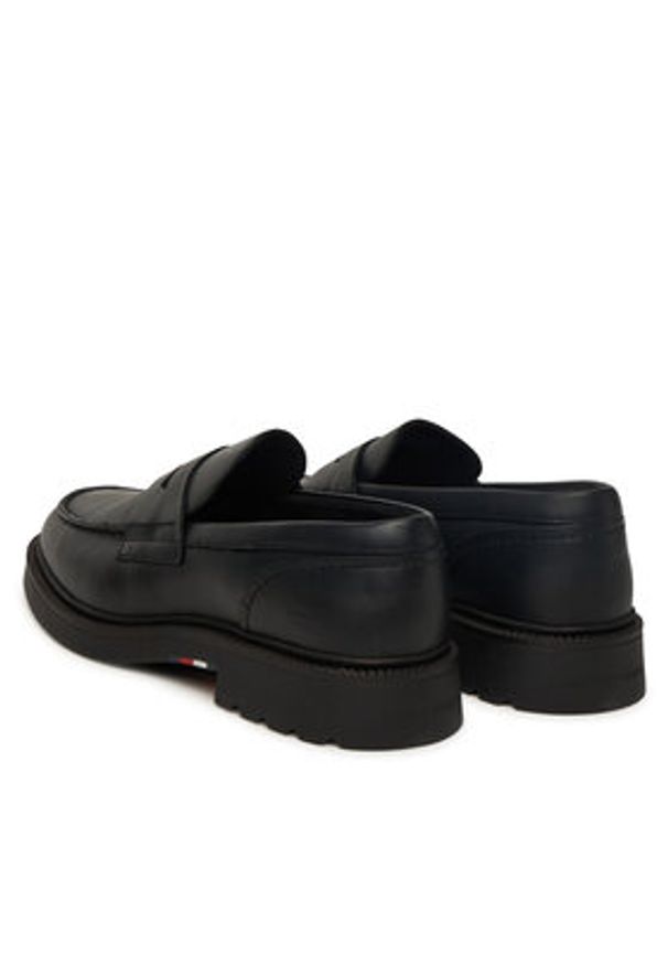 TOMMY HILFIGER - Tommy Hilfiger Mokasyny Comfort Lwt FM0FM05698 Czarny. Kolor: czarny. Materiał: skóra