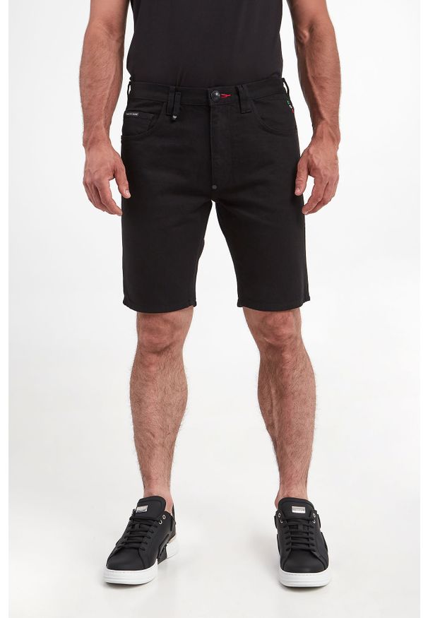 Philipp Plein - Spodenki jeansowe Mykonos PHILIPP PLEIN. Materiał: jeans