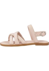 Geox - Sandały GEOX J SANDAL KARLY GIRL Rose. Kolor: różowy. Materiał: syntetyk. Sezon: lato
