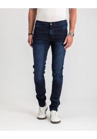 Męskie Spodnie Jeansowe Mustang Style Frisco Skinny Denim Blue 1017116 5000 801 #8